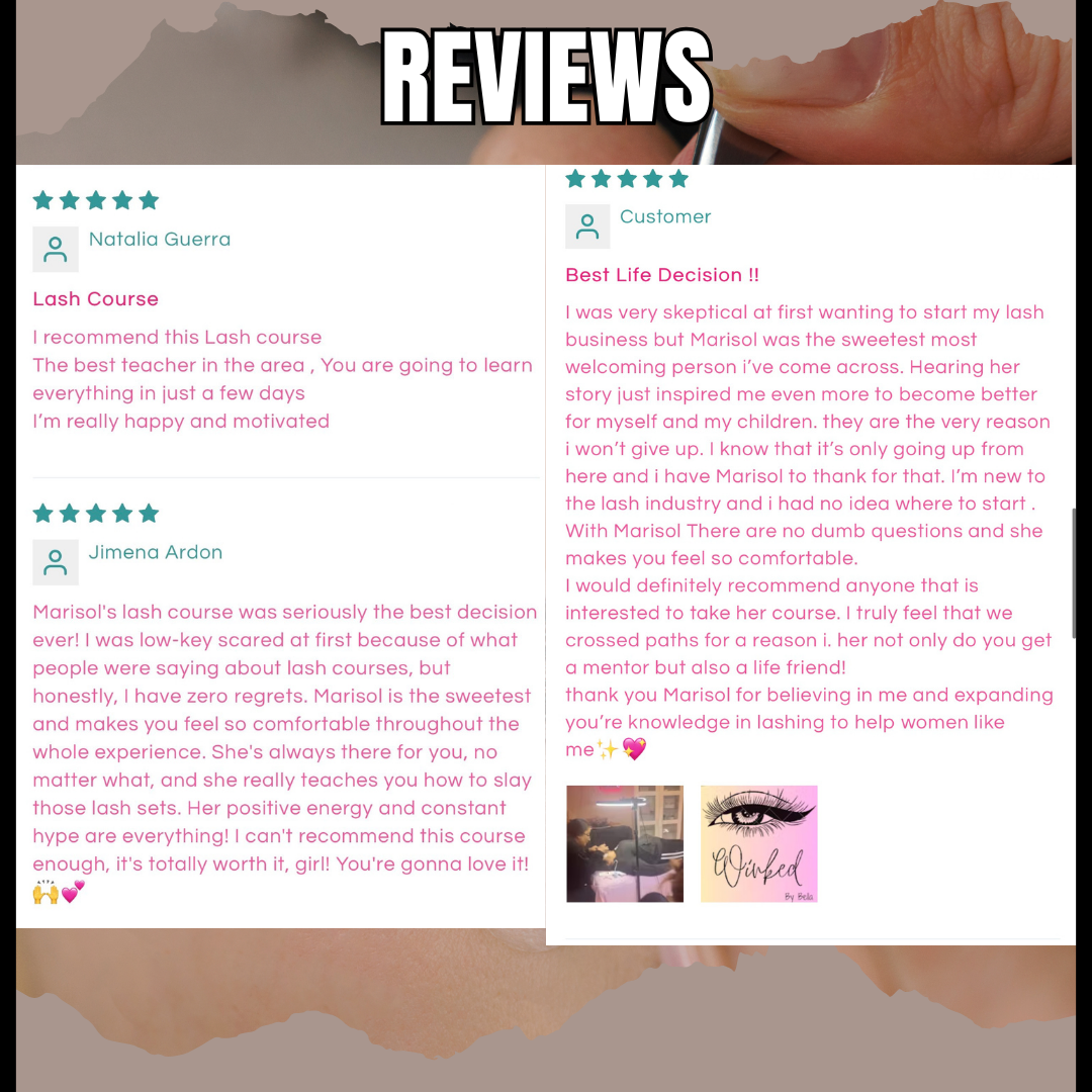 GROUP LASH TRAINING