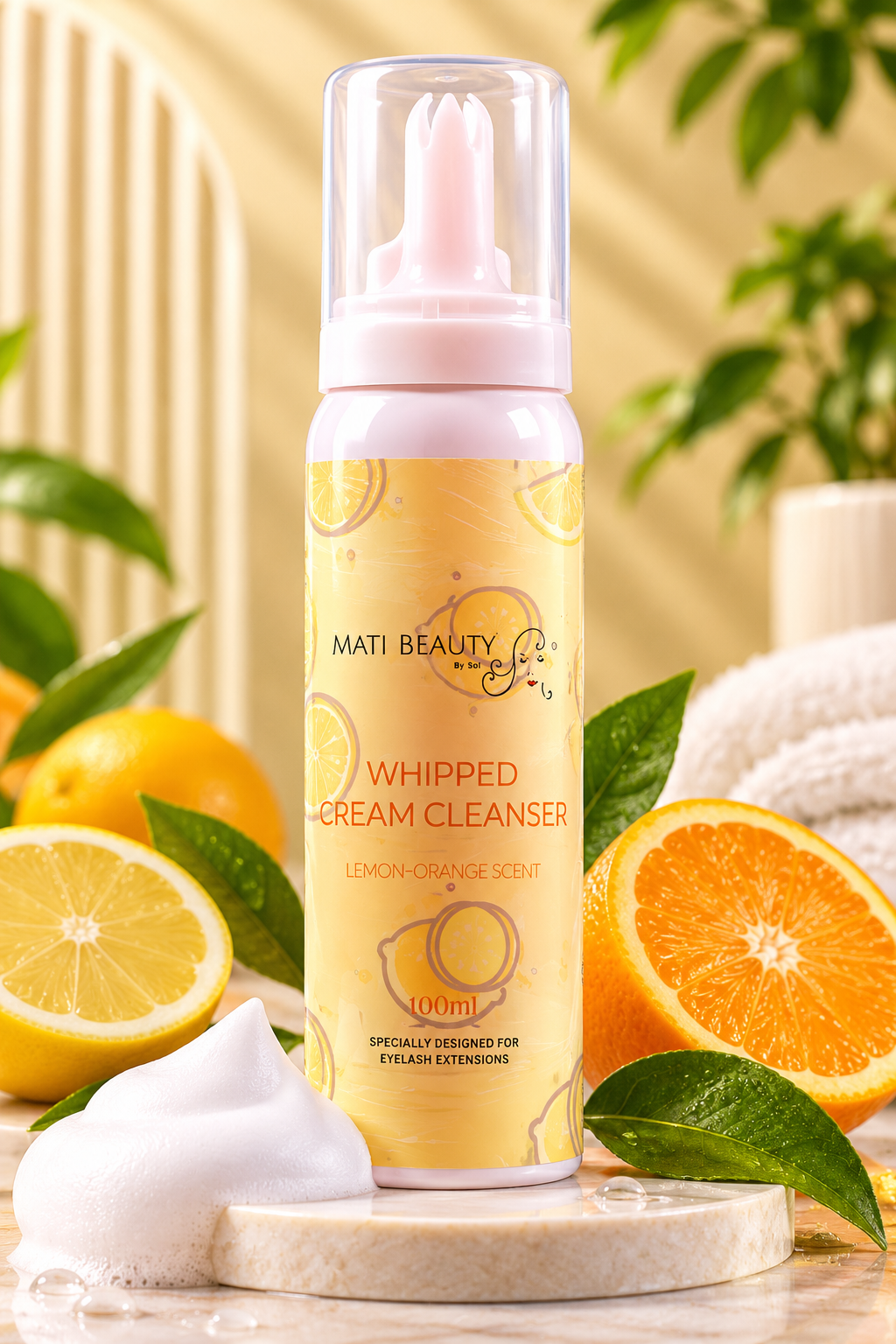 Whipped Cream Lash Cleanser – 100ml