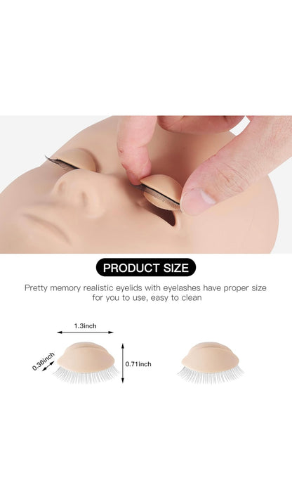 Lash Mannequin Head