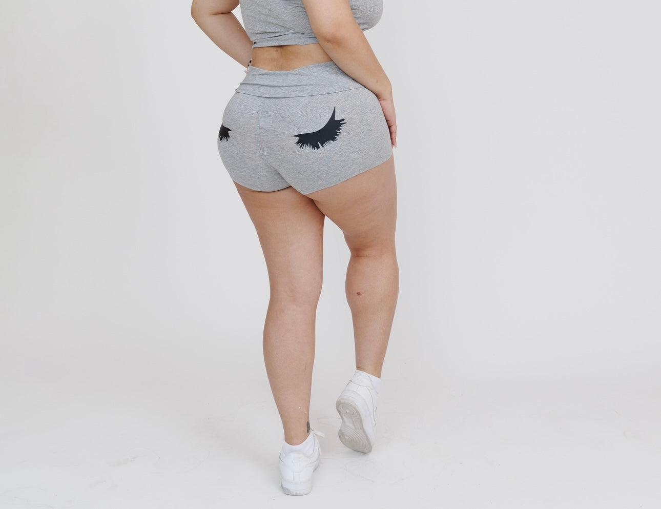 Grey Yoga Shorts