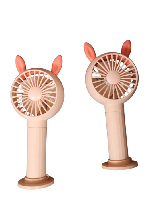 Pink Mini Bunny Fan